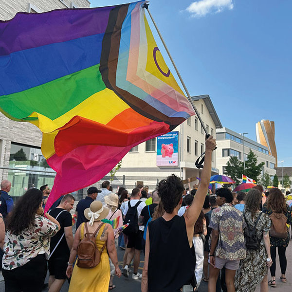 Das Fürstentum hat Grund zum Feiern – ein Foto von der liPride 2023 (Bild: FLay)