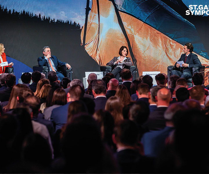 So ähnlich könnte es beim PEF aussehen: Ein Bild des St. Gallen Symposiums 2022 (Bild: St. Gallen Symposium)