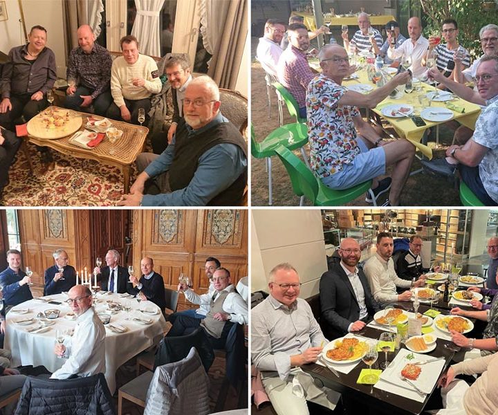 Gute Stimmung ausserhalb der Stadtmauern: Berner Networker am Apéro. (Bild: Network Bern)
