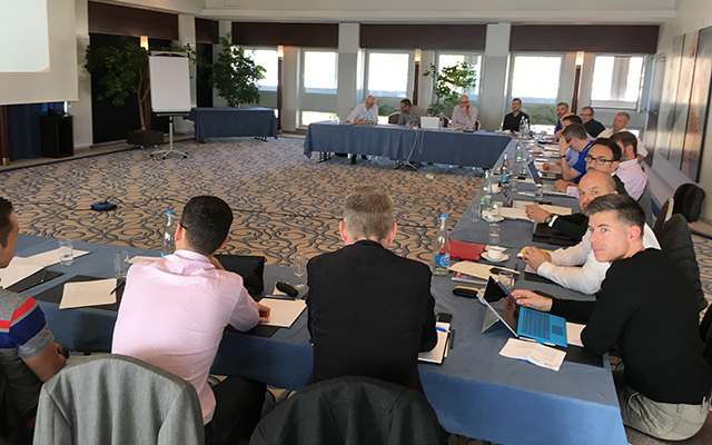 Die Vorstandsmitglieder und Regionalleiter von Network trafen sich in Neuchâtel für die erweiterte Vorstandssitzung.