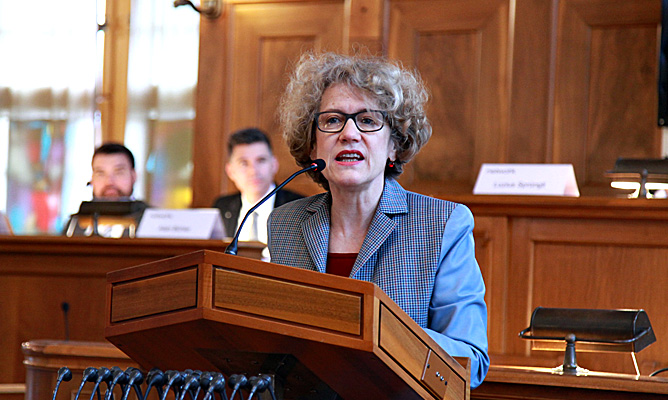 Stadtpräsidentin Corine Mauch.