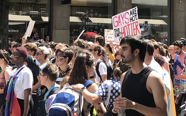Die Zurich Pride 2019.