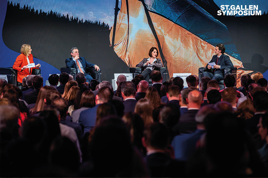 Le PEF pourrait bien ressembler à cela: Une photo du symposium de St. Gall 2022 (Photo: St. Gallen Symposium)